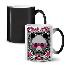 Pink Life Panda Animal NEW Colour Changing Tea Coffee Mug 11 oz | Wellcoda - £16.01 GBP