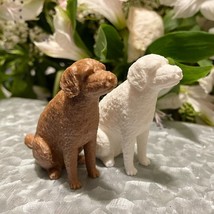 (Pack) Golden Doodle Figurine - Brown White Golden Doodle Dog Gift - $372.61 MXN