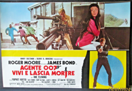 Roger Moore As James Bond 007 (Live And Let Die) Rare Ver 1973.MOVIE Poster # 6 - £178.05 GBP