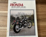 1978-1987 HONDA 400 - 450 TWINS MOTORCYCLE SERVICE MANUAL / CLYMER M334 - $18.99