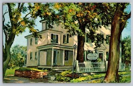 Postcard MA Massachusetts Rockport Cresnon House Motor Lodge Illustrated... - $4.95