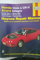 1996 - 2000  Haynes Honda Civic CR-V 1997 - 2001  Acura Integra 1994 - 2000 - £23.59 GBP
