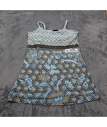 Athleta Shirt Womens Medium Gray Blue Casual Spaghetti Strap Activewear ... - £23.37 GBP