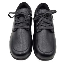 Orthofeet Avery Island Men Sz 12 6E Wide Casual Orthotic Shoe Black Leat... - $49.45
