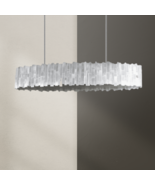 Selenite Crystal Oval Chandelier 43&quot; - £4,796.77 GBP