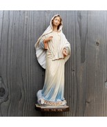 Madonna Medjugorje Wooden Statue life size ornament - $92.23 CAD