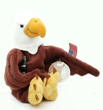 Coca-Cola Reegle Eagle International Bean Bag Plush Stuffed Animal #0211... - $10.66