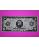 1914 $20 Twenty Dollars Chicago Federal Reserve Note FR 991 A Authentic ... - $144.99