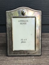 Godinger Silver Art Silverplated Photo Frame Classic Style 3 1/2 x 5 - £10.41 GBP