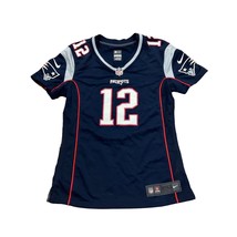 New England Patriots Tom Brady #12 Nike NFL Women's Blue Jersey Size Small - £31.86 GBP
