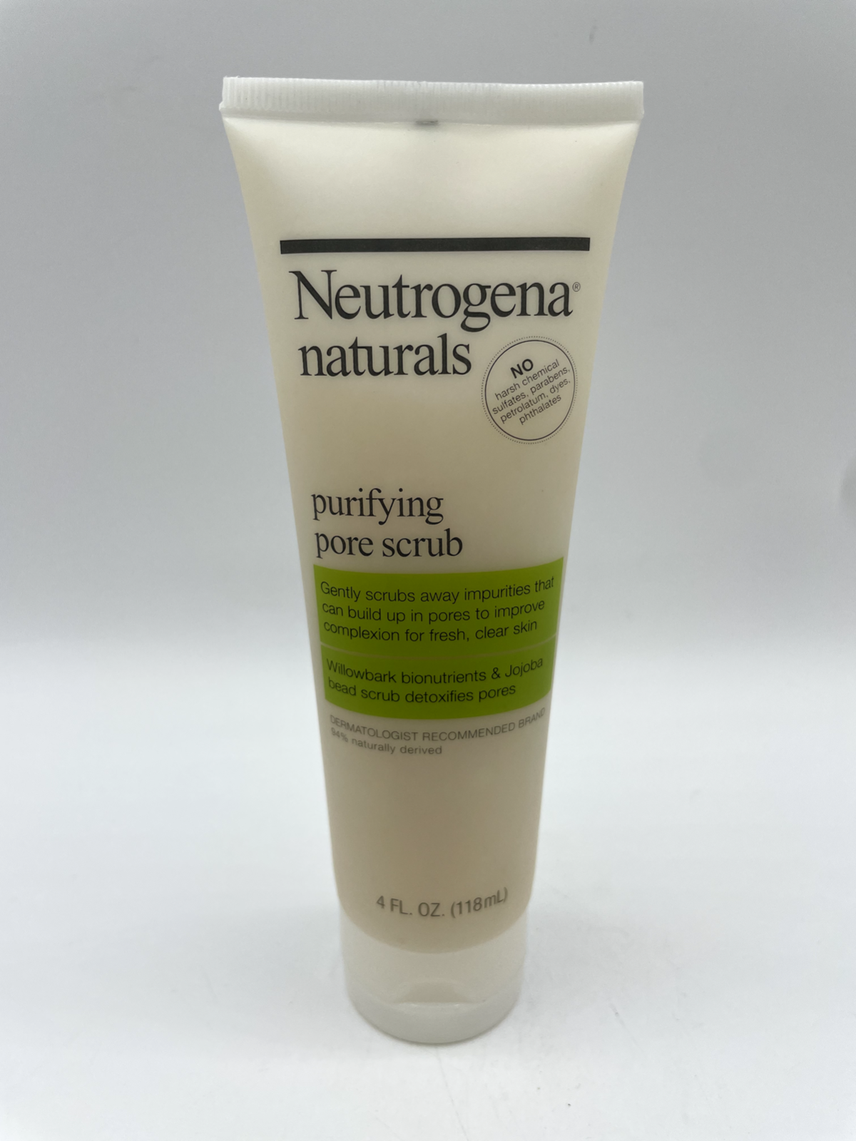 Neutrogena Naturals Purifying Pore Scrub Face Skin Cleaning 4 oz Discontinued - $39.26