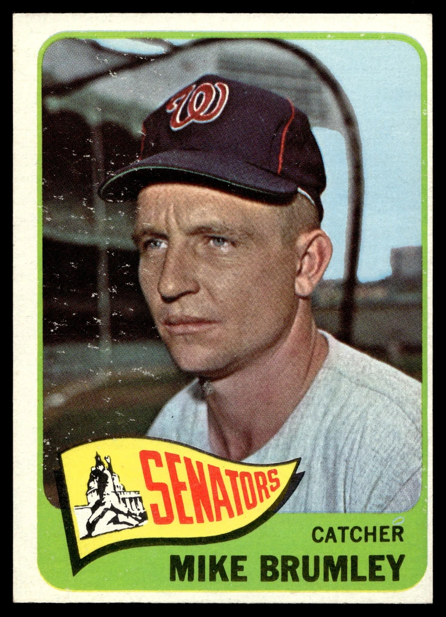1965 Topps Mike Brumley #523 Washington Senators - $8.46