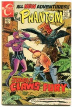 THE PHANTOM #46 1971-CHARLTON COMICS-WILD COVER-SF G - £14.65 GBP