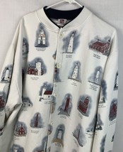 Vintage Art Unlimited Sportswear Sweatshirt Lighthouses Adult 3XL USA - £31.45 GBP