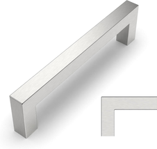 Brushed Satin Nickel Cabinet Pulls 10 Pack 5 Inch(128Mm) Hole Centers Ki... - £27.59 GBP