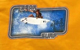 Bear Surfboards Logo T-Shirt Size Large North Shore  1990&#39;s Surf  Graphic USA - £23.34 GBP