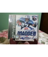 Madden NFL 2001 (Sony PlayStation 1 PS1, 2000) CIB - Tested - Guaranteed... - £10.80 GBP