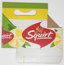 Vintage Squirt Soda 6 Pack Soda Bottle Carton Carrier New U130 - £7.98 GBP