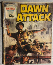 DAWN ATTACK (1970) UK B&amp;W Battle Picture Library #1116 comic book digest... - £11.16 GBP