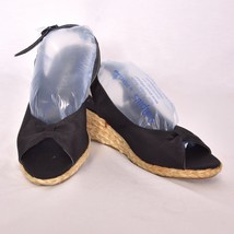 Cabrizi June Women&#39;s Slingback Wedge Shoes Size 8 - $9.64