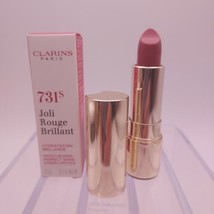 Clarins Joli Rouge Brillant Moisturizing  Shine Sheer 731s ROSE BERRY - £11.09 GBP