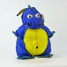 Drag A Long Dragons Junior Manhattan Toy Company Nylon Plush 1992 - £29.20 GBP