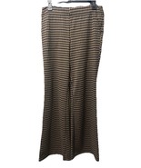 Max Studio Pants With  Black &amp; Brown Diamond Checkered Pattern In Woman’... - $16.17 CAD