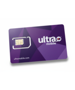 Ultra Mobile SIM Card 12GB 5G Data Unlimited Talk Text 1 Year T-Mobile N... - $330.59