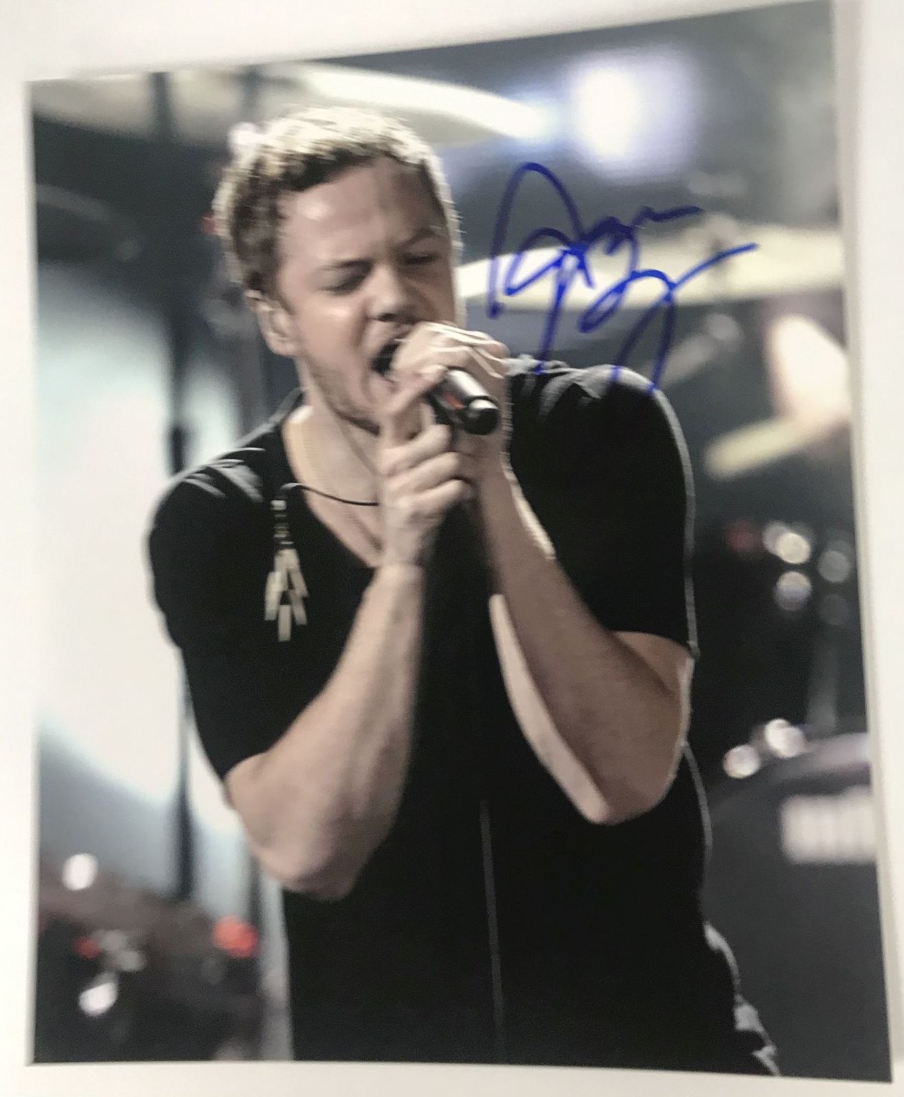 Primary image for Dan Reynolds Signed Autographed "Imagine Dragons" Glossy 8x10 Photo