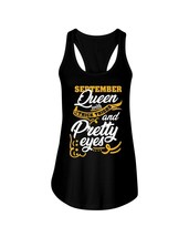 Septemper Queen With Thick Things And Pretty Eyes Birthday Women Tank Tops - $19.75