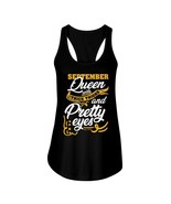 Septemper Queen With Thick Things And Pretty Eyes Birthday Women Tank Tops - £15.55 GBP