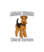 Airedale Terrier Kiss-Cut Stickers - £4.89 GBP