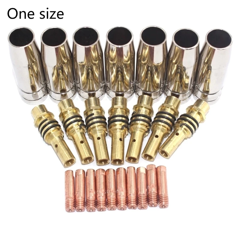24pcs 1.2 15AK Nozzles Contact Tips Holders MIG Welder Consumable Weldin... - $2,978.20 MXN