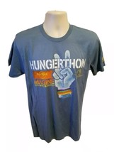 2013 John Lennon Hungerthon Imagine Theres No Hunger Adult Medium Blue T... - £17.30 GBP