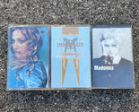 Madonna Lot of 3 Cassettes - Immaculate Collection, Self-Titled, Ray of ... - £11.47 GBP