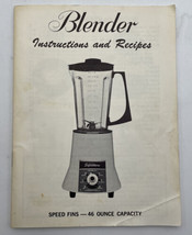 Montgomery Ward Signature Blender Instruction Booklet Cookbook Wards Vintage - £8.17 GBP