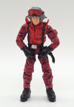 The Corps Red Vulture Pilot Military Soldier 4&quot; Action Figure 2005 Lanard Toy - £6.01 GBP