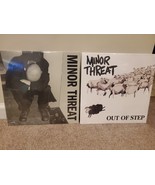 Lot of 2 Minor Threat LPs: Out of Step, Self-Titled Silver (New) - $1,028.83 MXN