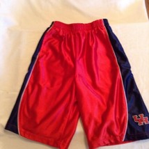 NCAA Houston Cougars shorts Size youth 8 March madness basketball KA Inc UH  red - £11.14 GBP