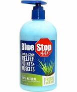 Blue Stop Max Triple Action Relief for Joints &amp; Muscle Pain 16 oz Pump B... - $410.09 MXN