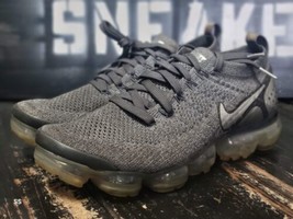 2018 Nike Vapormax 2 Flyknit Gray/Silver Shoes 942843-013 Women 10 Men 8.5 - £66.17 GBP