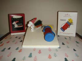 Hallmark 2019 Limited Ed Golfing With Woodstock &amp; 96 A Tree For Snoopy Ornaments - £26.85 GBP