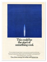 Print Ad American Gas Association Something Cool Vintage 1973 Advertisement - £7.58 GBP