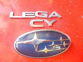 05 06 07 08 09 Subaru Legacy Oem Chrome Rear Tail Gate Emblem Logo Badge Set - £14.15 GBP