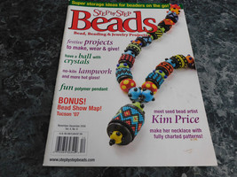 Step by Step Beads Magazine November December 2006 Crystal Balls - $2.99