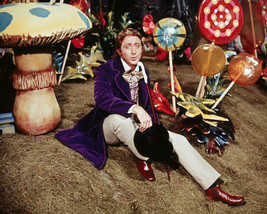 Gene Wilder 8x10 Photo as Willy Wonka in Willy Wonka &amp; the Chocolate Factory - £6.16 GBP