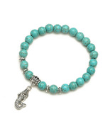 Natural Turquoise Bracelet Beaded Antique Bracelet 5pcs as a set Free Sh... - £9.19 GBP