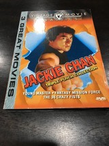 Jackie Chan Triple Punch Collection - 3 Films (DVD, 2003, Édition Collector) - £7.91 GBP