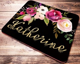 Name Mouse Pad, Personalized Mouse Pad, Office Decor for Women, Desk Accessories - £11.98 GBP