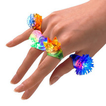 Blissful Blinking Ring Pack by Soft Assorted - 24 Pieces, Glowing LED Rings - $101.49